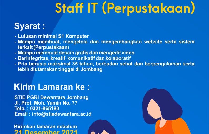 Lowongan IT Perpustakaan