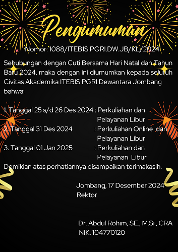 Libur Hari Natal dan Tahun Baru