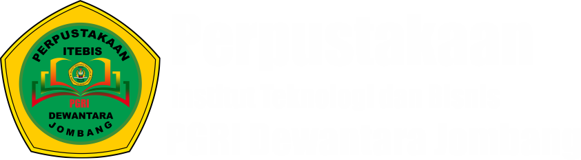 Website Perpustakaan ITEBIS PGRI Dewantar Jombang